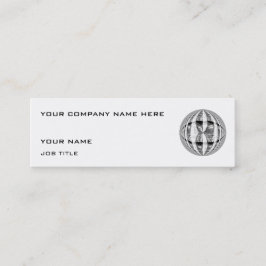 Orb Chrome名刺ホワイトスキニー スキニー名刺