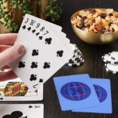 Orb Dark Blueのカー遊ドブルー トランプ (インサイチュ)