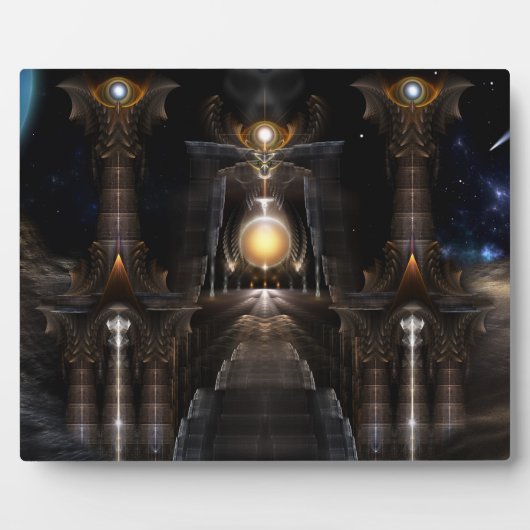 Orb Of Acrellis Fractal Art Photograph フォトプラーク (正面)