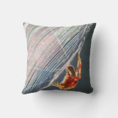 Orb Spider on Web  クッション (裏面)