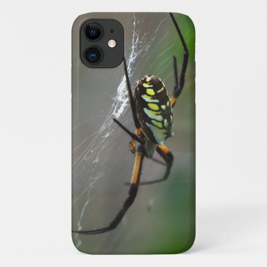 Orb Weaver Spiderクローズアップ電話ケース Case-Mate iPhoneケース (裏面)