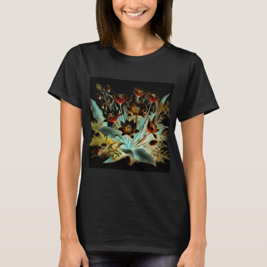 Orbea lutea (イエローキャリオン・フラワー)#7 tシャツ (正面)