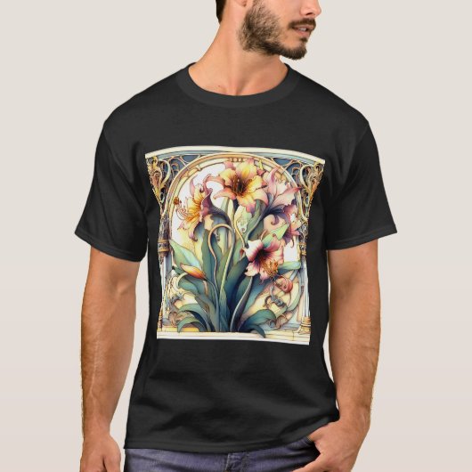 Orbea lutea (イエロー・キャリオン・フラワー)#2 tシャツ (正面)