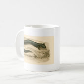 Orbigny -サンショウウオ-サイレンのlacertinaの広告宣伝 コーヒーマグカップ (正面左)