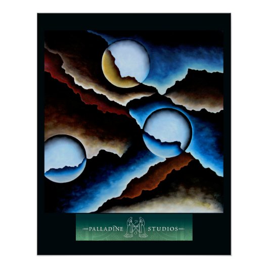 『Orbis Alia』光沢ポスター ポスター (正面)