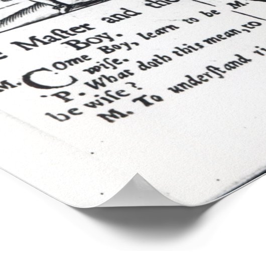 Orbis Sensualium Pictus入門 ポスター (角)