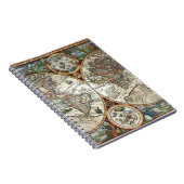 Orbis Terrarum 1594年-有名な世界地図 ノートブック (右側)