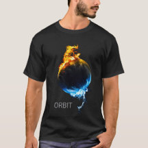 ORBIT" エレメンタル ファイア&アイス グローブ グラフィックTシャツ