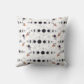 Orbit Buddies：宇宙飛行士、ロケット、Mの位相 クッション (裏面)