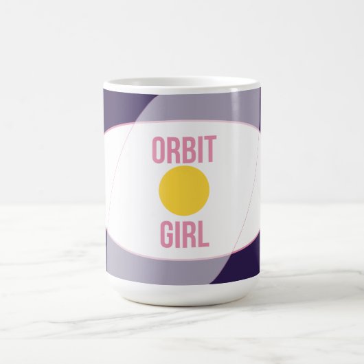 Orbit Girl — 90s Maximalist Mug | Retro Bedrm コーヒーマグカップ (中央)