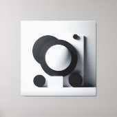 Orbit of Silent Contrast キャンバスプリント (正面)