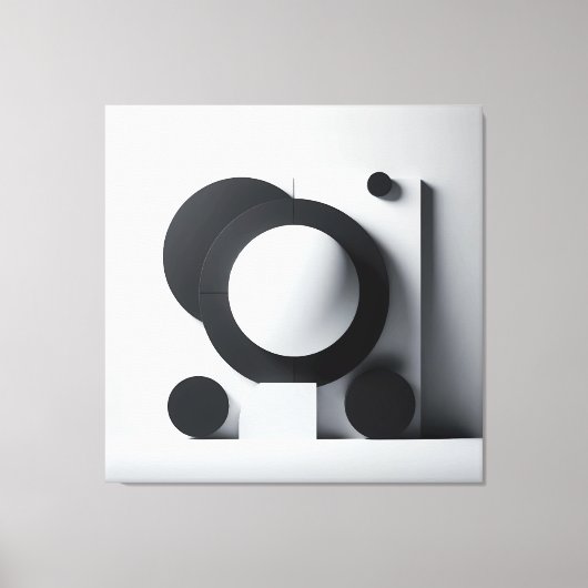 Orbit of Silent Contrast キャンバスプリント (正面)