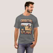 Orbital Outlaws Retro Video Game friends Tシャツ (正面フル)