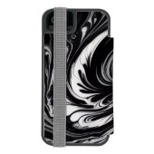 Orbiting Vortex  Incipio iPhoneウォレットケース (フォリオ裏面)