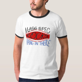 Orbitrap質量分析ロックス - がんばれTシャツ Tシャツ