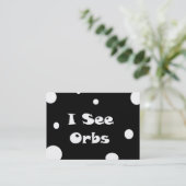 Orbs-business cardを見る 名刺 (スタンド正面)