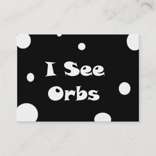 Orbs-business cardを見る 名刺 (正面)