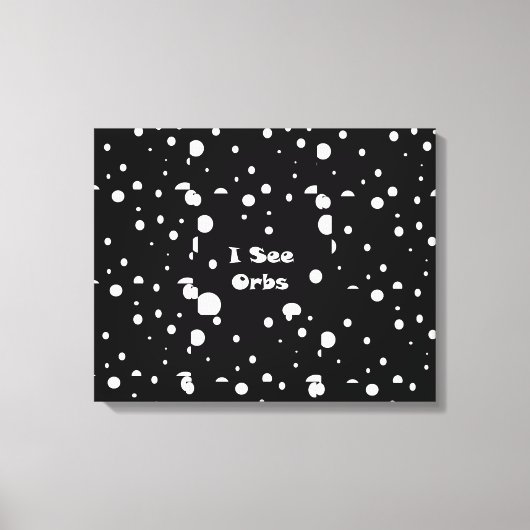 Orbs-canvas printが表示される キャンバスプリント (正面)