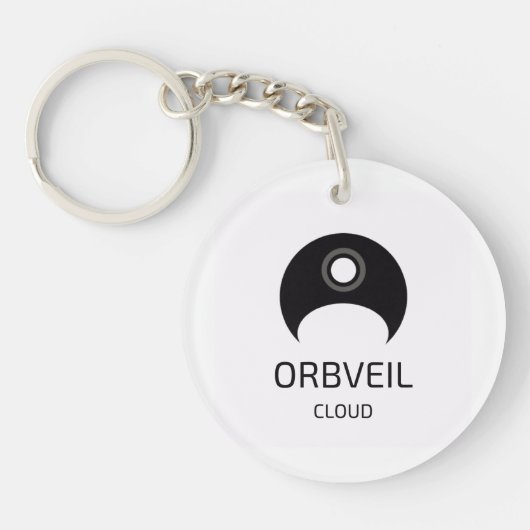 Orbveil クラウド キーチェーン (正面)