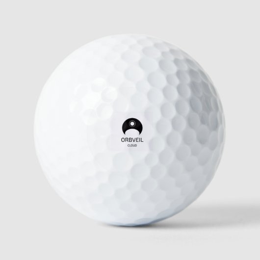 Orbveil Cloud Golf Balls ゴルフボール (正面)