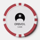 Orbveil Cloud Poker Cards ポーカーチップ (正面)