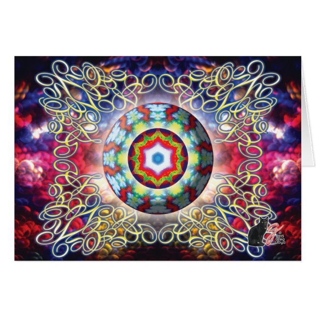 Orbz Kaleidの挨拶状 (正面横)