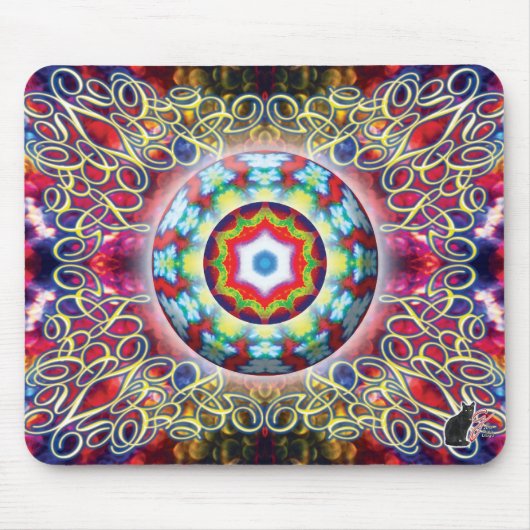 Orbz Kaleidマウスパッド マウスパッド (正面)