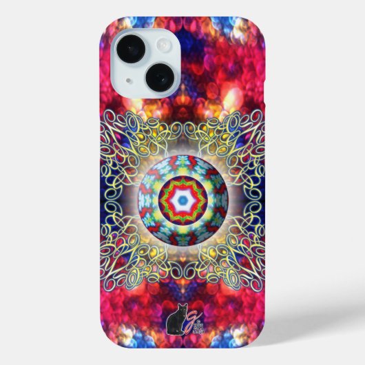 Orbz Kaleid Case-Mate iPhoneケース (裏面)