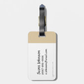 Orc武器コラージュ ラゲッジタグ (裏面縦)