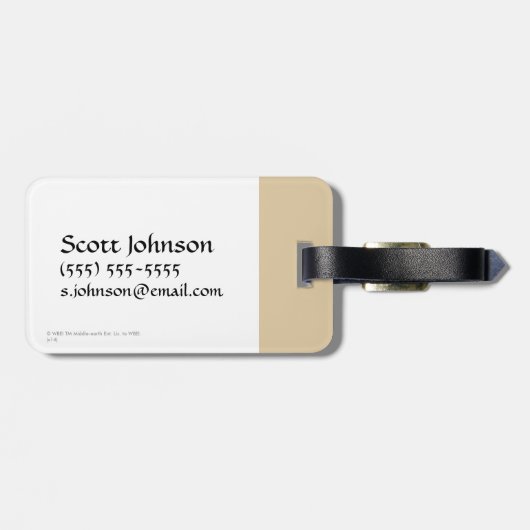 Orc武器コラージュ ラゲッジタグ (裏面横)