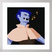 Orc Character 箔ポスター (正面)