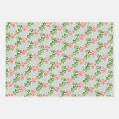 Orcaクリスマスラッピング紙フラットシートセット3 ラッピングペーパーシート (正面2)