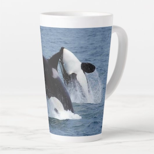 Orca カフェラテマグ (右アングル)