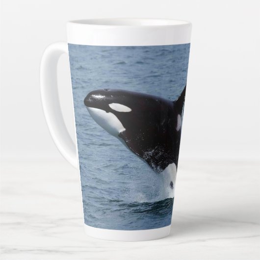 Orca カフェラテマグ (左アングル)