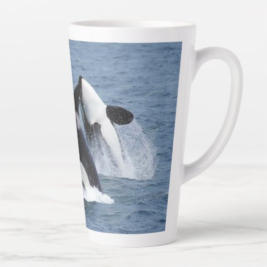 Orca カフェラテマグ (右)