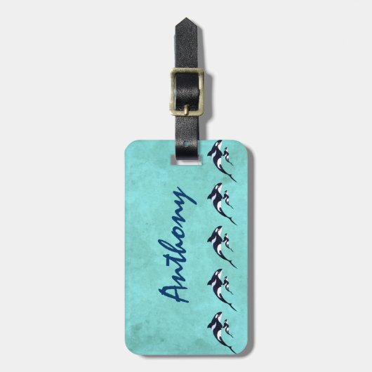 Orca ラゲッジタグ (正面縦)