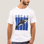 Orca -海愛好家orcas tシャツ (正面)