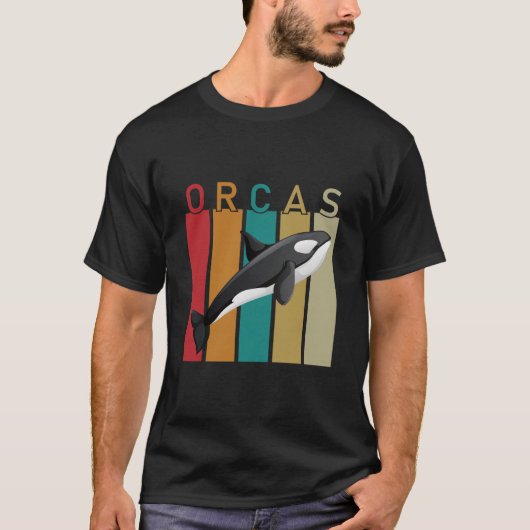 Orca -海愛好家orcas tシャツ (正面)