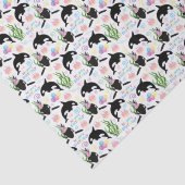 Orca Birthday Tissue Paper 薄葉紙 (詳細)