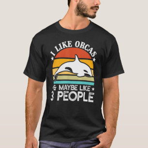 Orca Graphic For Women Men Kids Whale 5 Tシャツ
