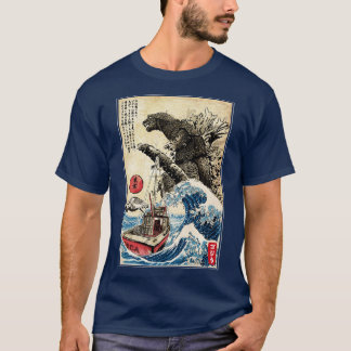Orca in Japanキッズフード付きスウェットシャツ Tシャツ