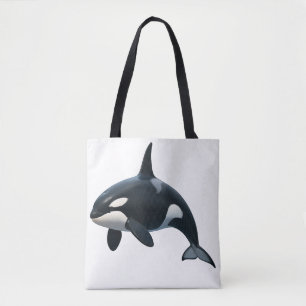 Orca in Motion トートバッグ
