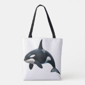 Orca in Motion トートバッグ (裏面)