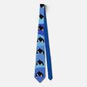 Orca Killer Whale ネクタイ (正面)