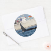 Orca Killer Whale – 過渡，ワシントン ラウンドシール (封筒)