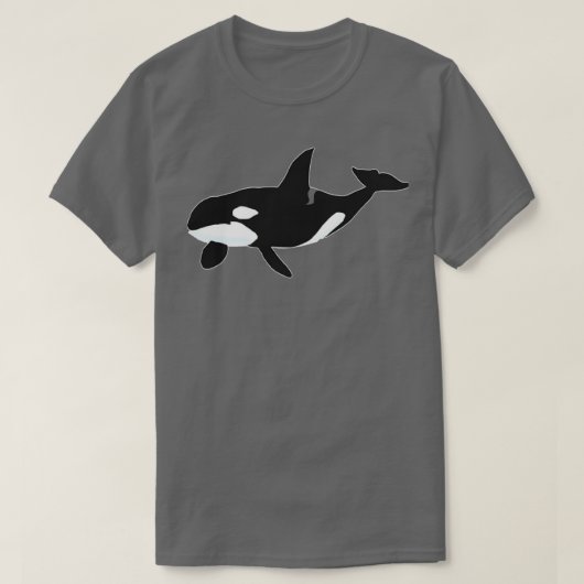 orca killer whale 19 tシャツ (デザイン正面)