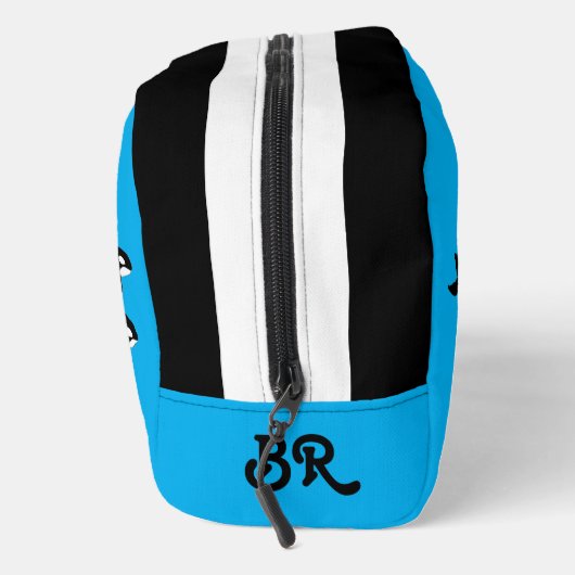 Orca Killer Whale Monogram ドップキット (右)