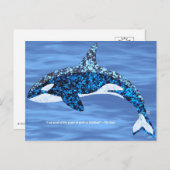 Orca Positive Thinking Postcards シーズンポストカード (正面/裏面)