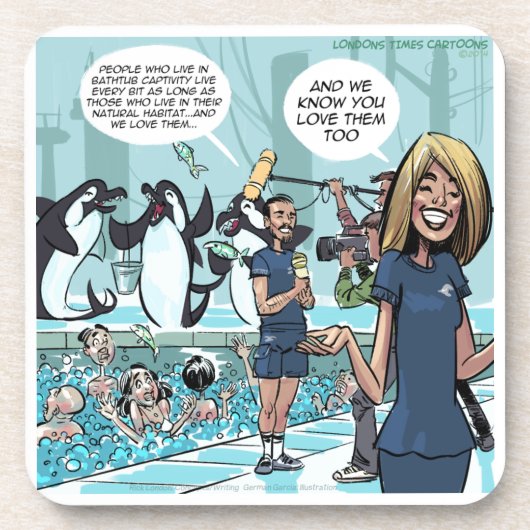 Orca Revenge by Rick London おもしろい コースター (正面)