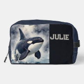  Orca Stormy waves, Personalized ドップキット (裏面)